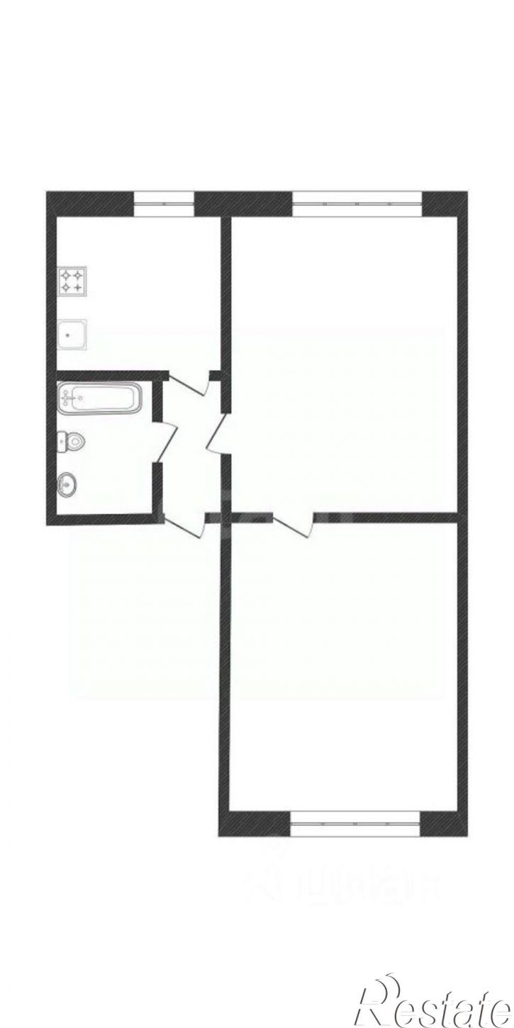 2-комн квартира ул Ленина, 8,  д. 8