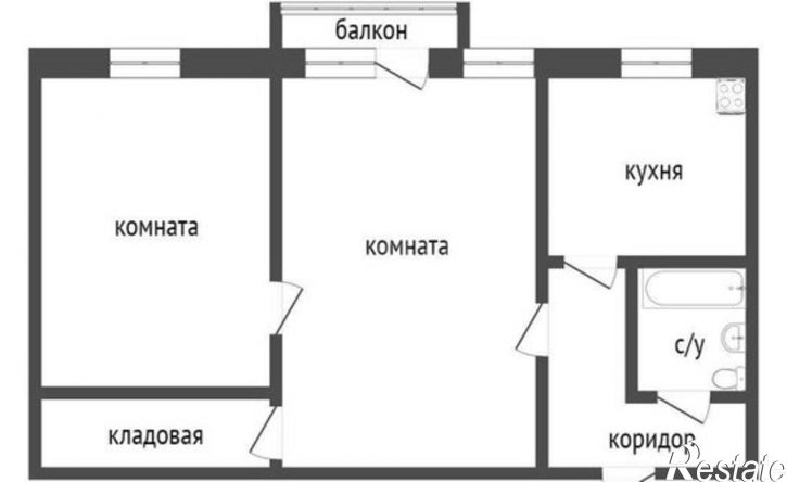 2-комн квартира Сосновый пер, 6,  д. 6
